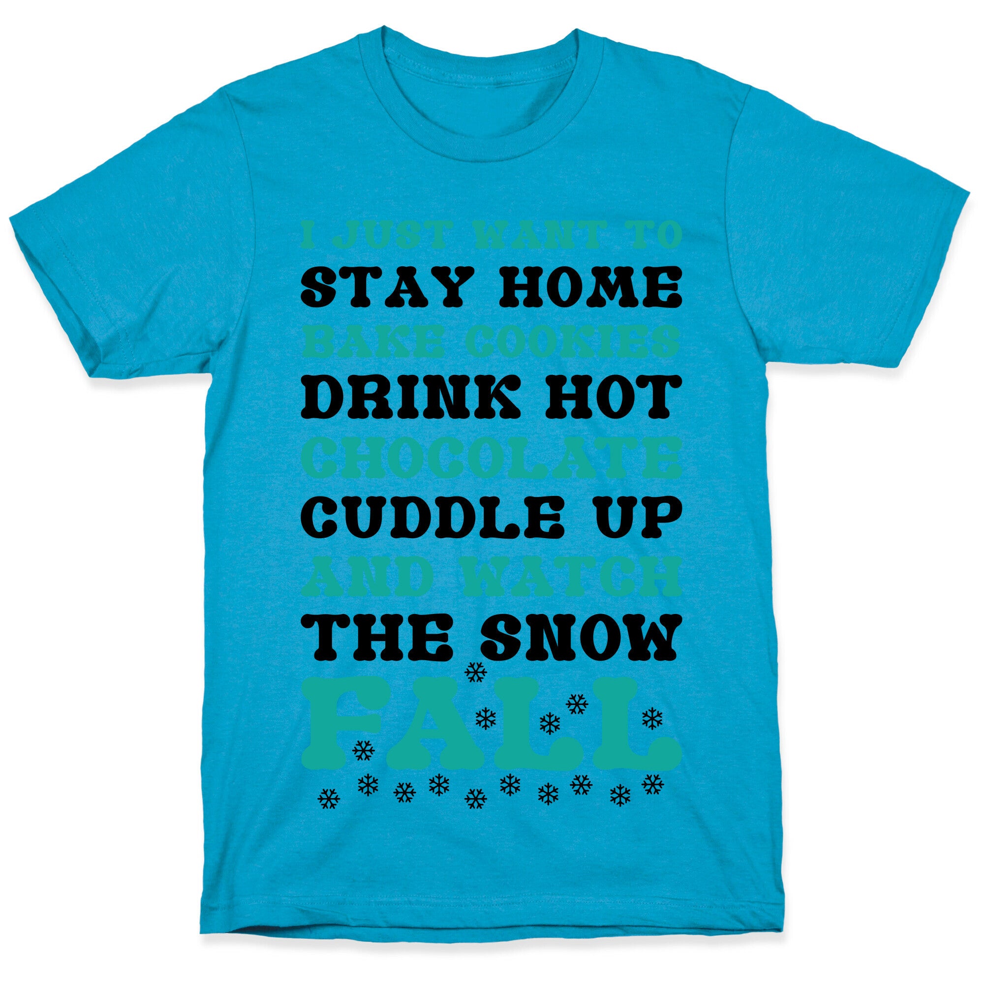 Snow Fall Unisex Triblend Tee